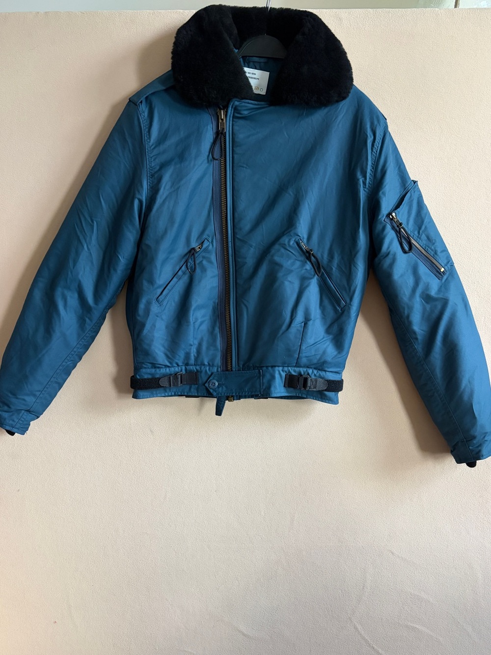 Canadian Air Force Cold Weather Blue Flyer's Jacket 7636 Size Small Short New
